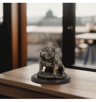 Bulldog II figurka na drewnie Art-Dog